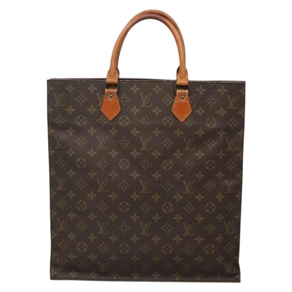 LOUIS VUITTON Monogram Sac Plat Hand Bag M51140 LV Auth 138439 - Picture 12 of 15